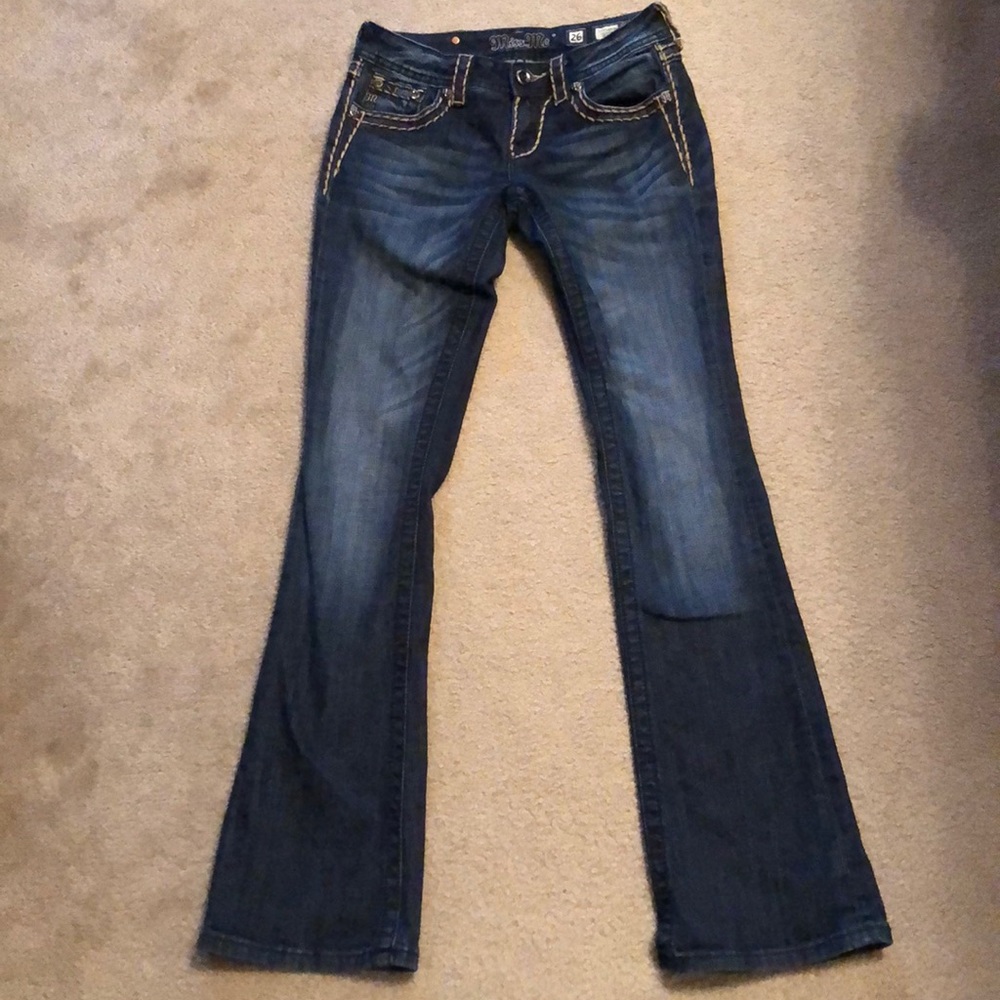Dark wash Miss me bootcut